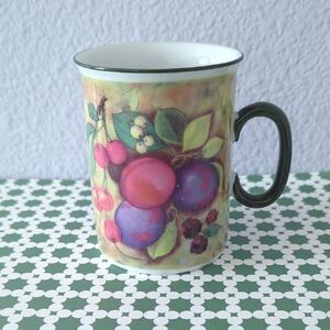 Godinger Fruit Design Mug with Green Handle
